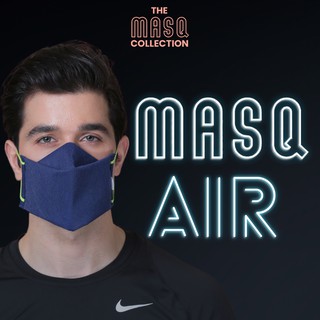 The MASQ Collection - MASQ AIR - AlphaNavy Kit (MASQ AIR & Multi-use strap)