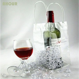 AHOUR Summer Wine Coolers Carrier Wine Accessories Ice Buckets Christmas Bottle Cooler Champagne Hot Halloween Beer Ice Bag/Multicolor