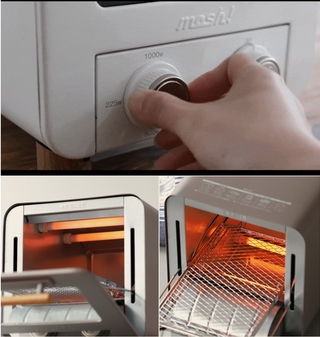 ♡CreatorBUBU♡ Mosh mini oven toaster machine (9)