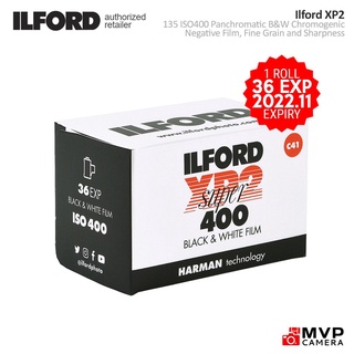 ILFORD XP2 Super Black and White Negative Film ISO 400 (35mm Roll, 36 Exposures) MVP CAMERA