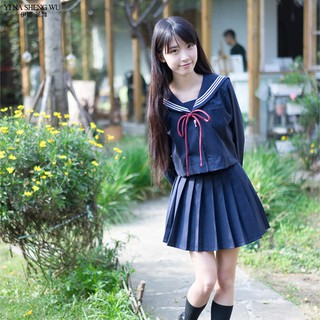 New Japanese Style Korean Kawaii Girls JK High School Uniform Girls Women Sailor Suit Uniforms Anime
