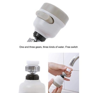 Tap Head Faucet Head Sprayer Anti Splash Water Saving 360 Degrees Rotatable Kitchen