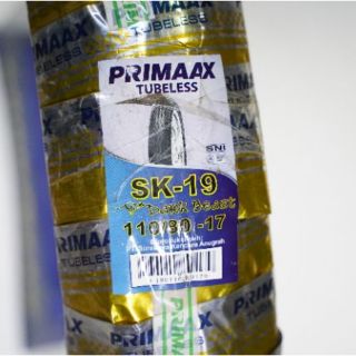 PRIMAAX SK-19 110/80/17 TUBELESS TIRES