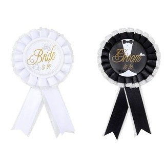Hen Night Party Bridal Badge Rosette Shower Stag
