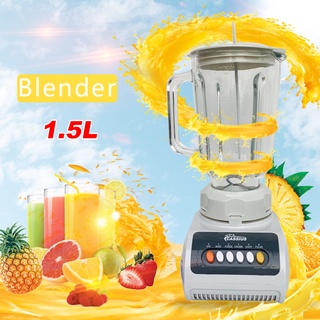 CASSIUS Blender with 1.5L Glass Jug (White) 300W Multi-Functional Juicer