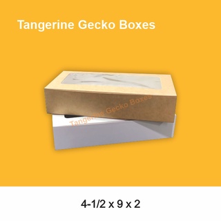 PASTRY BOX (4-1/2 x 9 x 2) - 25 pcs / pack