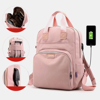 Womens Laptop Bag Pack USB Charging School Backpacks Satchel Travel Backpack Rucksack Bags