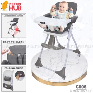 ﺴPhoenix hub C006 Baby High Chair Booster Baby Feeding Chair Dining Chair
