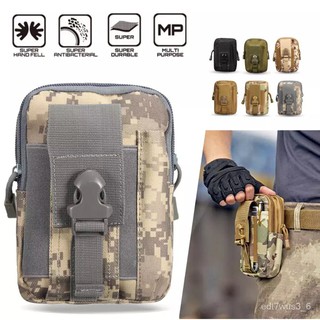 【Fan's Tone】Tactical Molle Pouch Belt Waist Pack Bag Military Waist Fanny Pack Phone Pocket