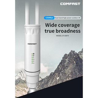 Original Comfast CF-EW74 1200Mbps 2.4Ghz & 5Ghz High Power Outdoor Access Point 360degree (2)