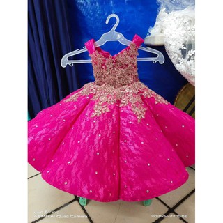 Umbrella Kids Gown / 7th Birthday /Birthday Gowns / Ball Gown / Elegant Gown