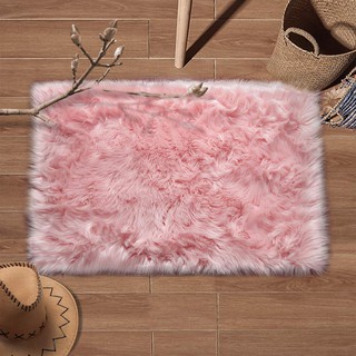 Fluffy Rugs Shaggy Dining Room Floor Home Bedroom Carpet (40 x 60 cm) (1)