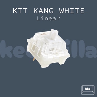 ✱KTT Kang White Linear Switch Mechanical Keyboard Switch SMD LED 3 pin