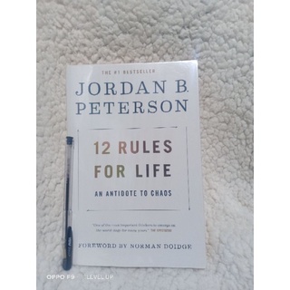 12 RULES FOR LIFE by JORDAN PETERSON