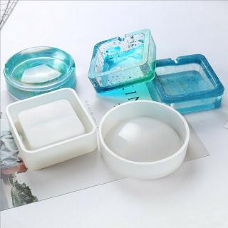 Silicone Geometric Container Mould Resin Casting Mold DIY Hand Making Epoxy Craft Tool (1)
