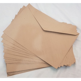 Envelope Brown (10pcs) Plastic Envelope (per piece)