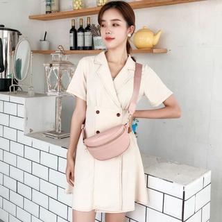 Waist Bags & Chest Bags✾✇Mumu Korean Leather Cute Belt Bag Waist Bags For Women Lim&Co #183