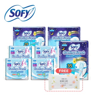 ♧SOFY Cooling Fresh Slim Day/Night Wing Special Pack ( 4packs of 23cm, 2 packs of 29cm, 1 pack of 35