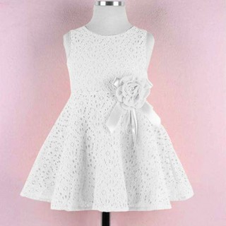 Cute Baby Girl Toddler Lace Party Dresses Princess Skirts (1)