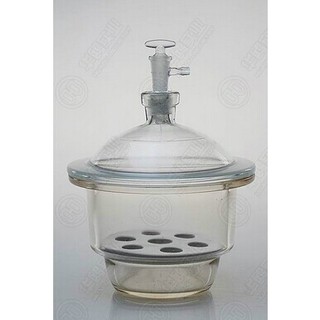 ﹍Glass dryer 300mm transparent vacuum/B dryer with porcelain plate drying dish white/dryer