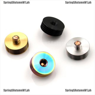 [Spring] 22mm stainless steel finned heat sink adapter for 510 th [PH]