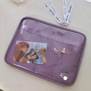 Laptop bag version of ins girl heart 11/13/15 inch ipad laptop storage bag liner bag