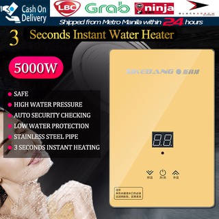 5000W Instant Electric Water Heater for Shower