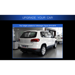 AKD Car Styling for VW Tiguan Tail Lights 2013-2017 Tiguan LED Tail Lamp LED DRL Dynami Signal Brake (6)