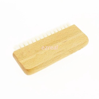 ez LP Vinyl Record Cleaning Brush Anti-static Goat Hair Wood Handle Brush Cleaner for Cd Player Turntable Tools Kit