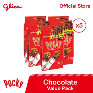 Pocky Chocolate Biscuit Sticks Value Pack 5s