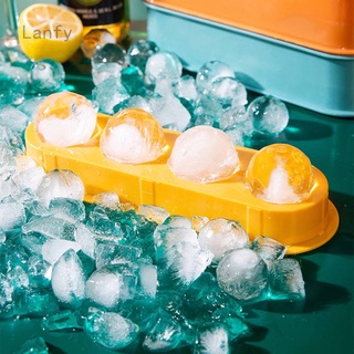 Lanfy ice ball mould holes secure pp ice cube frozen whiskey ice ball multi-purpose ice tray flexible ice tray ice maker trays
