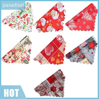 （✯paradisel）Chic Christmas Table Flag Table-Runner Desktop Decoration Tablecloth Placemat