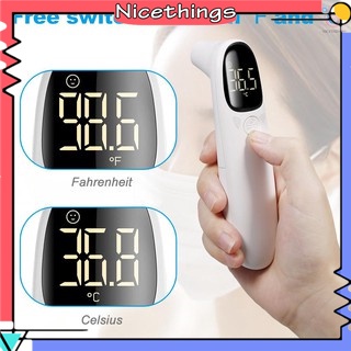 NT Non-contact IR Infrared Thermometer Forehead Temperature Measurement LCD Backlight Digital Display ℃/℉ Accuracy ±0.2℃