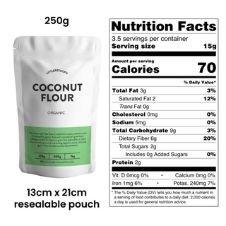 Organic Coconut Flour Keto/Low Carb