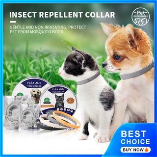 S~Pet Collar 8Month Lasting Protection Anti Insect Flea Tick Collar for Pet Dog Cat (1)