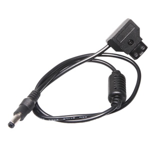 ✲Coiled D-TAP cable adapter cable for V-shaped installation battery DSLR drill 2.5*5.5mm DC straight