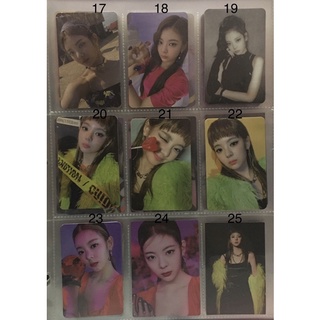 ITZY Official Photocards 2 (free toploader)