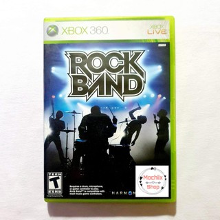 Xbox 360 Game Rock Band (with freebie)