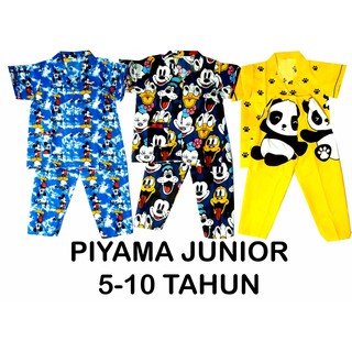 5-10 Years Junior Children 's Nightgowns Mickey / Tiedye / Doraemon / Disney EKJ6