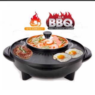 KOREAN Style 2in1 36cm Multifunction Electric Hot Pot & Gril (4)