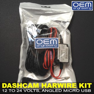 OEM Engineering Dashcam Hardwire Kit Micro USB