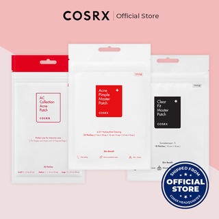 [COSRX OFFICIAL] Patch Triplets (3ea), AC Collection Acne Patch (26 Patches), Clear Fit Master Patch (18 Patches), Acne Pimple Master Patch(24 patches), COSRX Patch Triplets (3ea), Hydrocolloid 100%, Daily Acne Spot Treatment, Quick Recovery_Gimmick