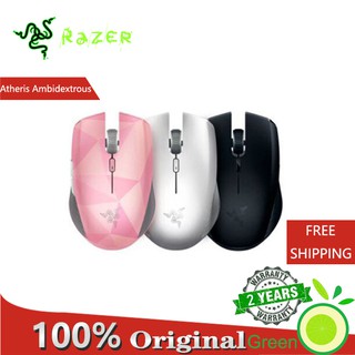 Razer Atheris Ambidextrous Bluetooth Wireless Gaming Mouse 7,200 DPI Optical Sensor