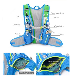 15L Trail Running Backpack Hydration Vest Pack Outdoor Camping Hiking Running Water Hydration Sports (7)