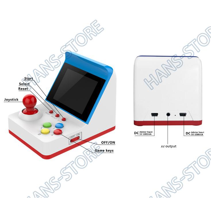 Retro Mini Arcade Game Console 3 Inch Screen 360 Classic Game Console (6)