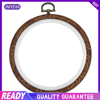 Round Embroidery Hoop Bamboo Circle Cross Stitch Hoop Ring Hanging DIY Home Ornaments, Needlecraft Handy Sewing 4-10inch