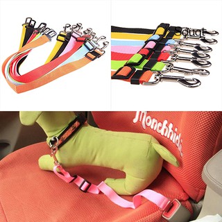 SQ Pet Puppy Dog Cat Car Seat Belt Harness Restraint Lead Adjustable Travel Clip (1)