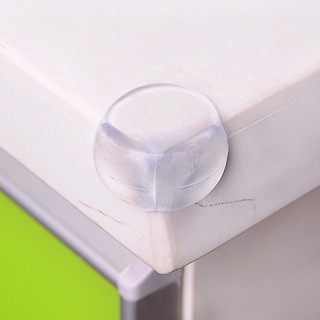 12pcs Transparent Baby Safe Spherical Protection Table Thickening Anti-collision