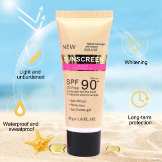Facial Body Sunscreen Whitening Sun Cream Sunblock Skin Protective Cream