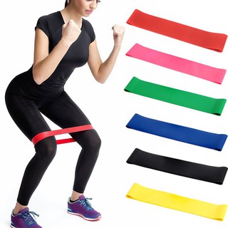 【Ele】【5PCS】Fit Pull Up Assist Resistance Band Exercise Loop Bands